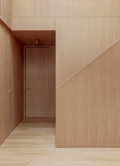 Photo of a staircase at the London home