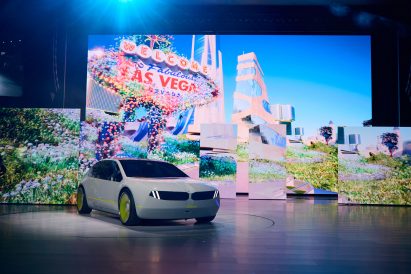 BMW i vision colour changing car