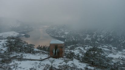 Exterior of cabin at Bolder Star Lodges in Norway