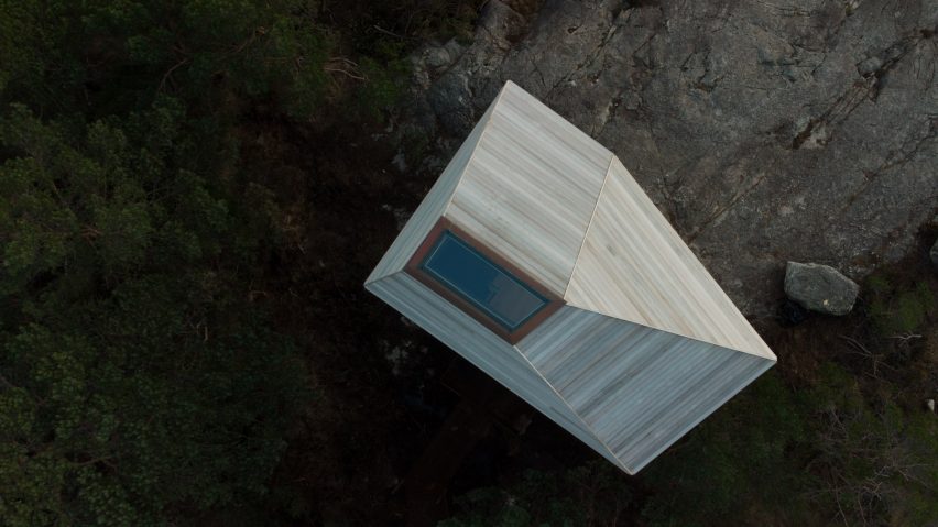 Exterior of Bolder Star Lodges in Norway by Snøhetta and Vipp