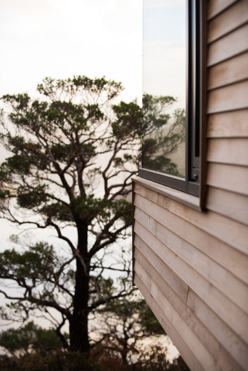Exterior of Bolder Star Lodges in Norway by Snøhetta and Vipp