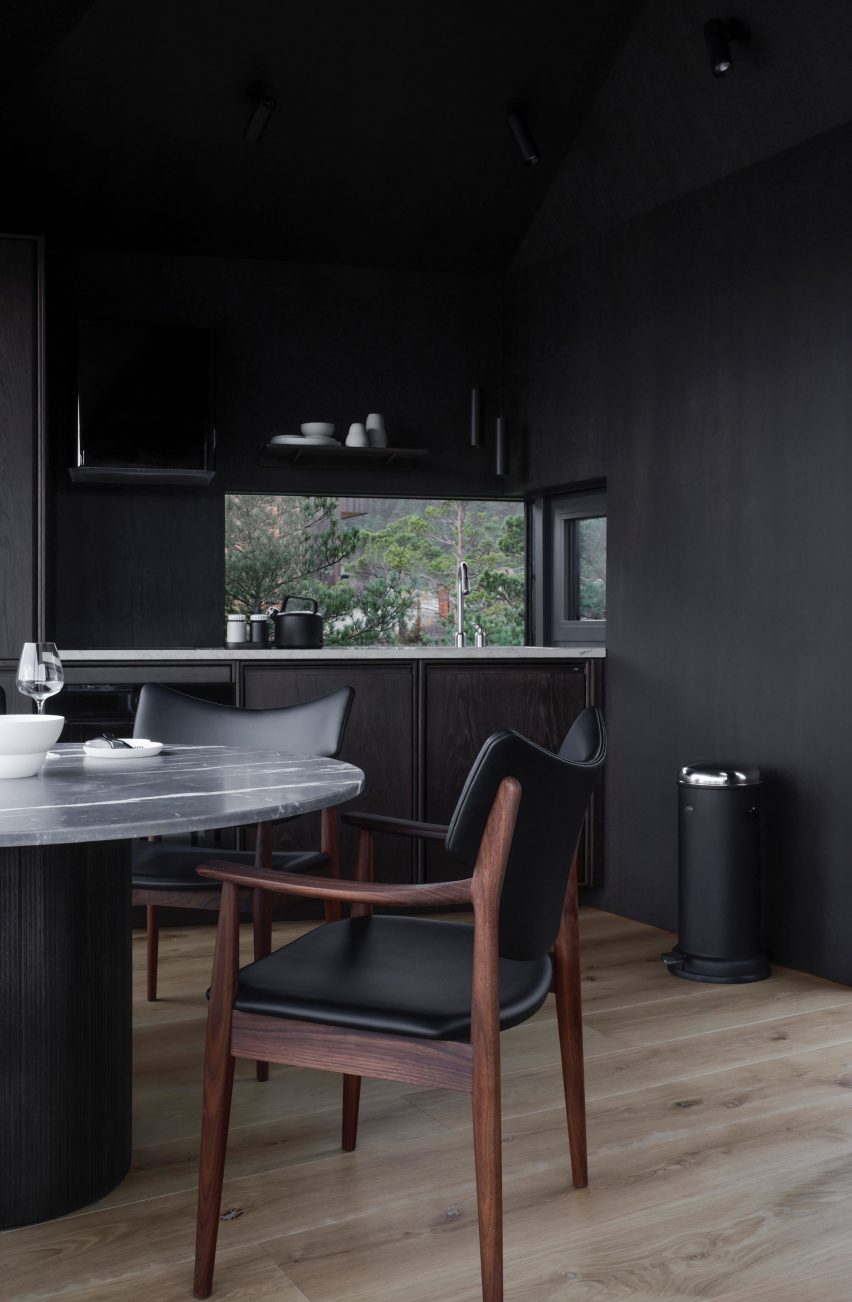 Interior of Bolder Star Lodges in Norway by Snøhetta and Vipp