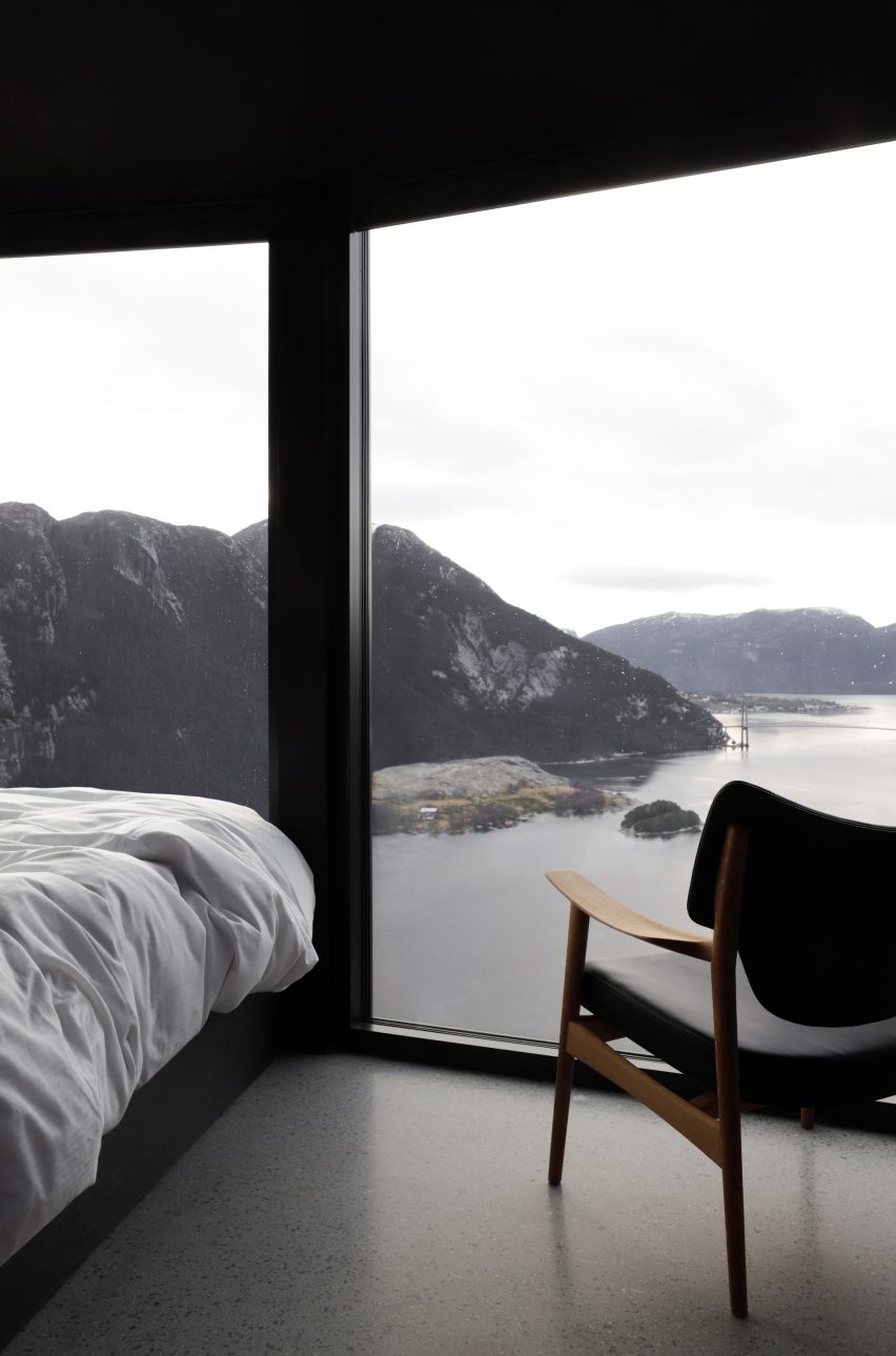 Interior of Bolder Star Lodges in Norway by Snøhetta and Vipp