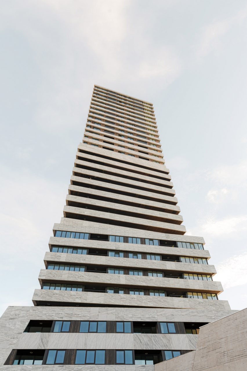 The stepped stone Bunker Tower