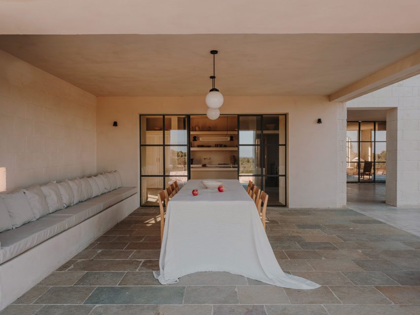 Exterior of Casa Maiora by Studio Andrew Trotter in Puglia