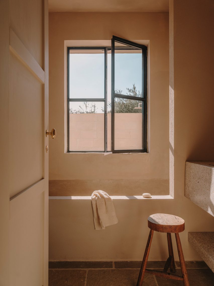Interior of Casa Maiora by Studio Andrew Trotter in Puglia