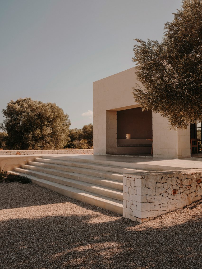 Exterior of Casa Maiora by Studio Andrew Trotter in Puglia