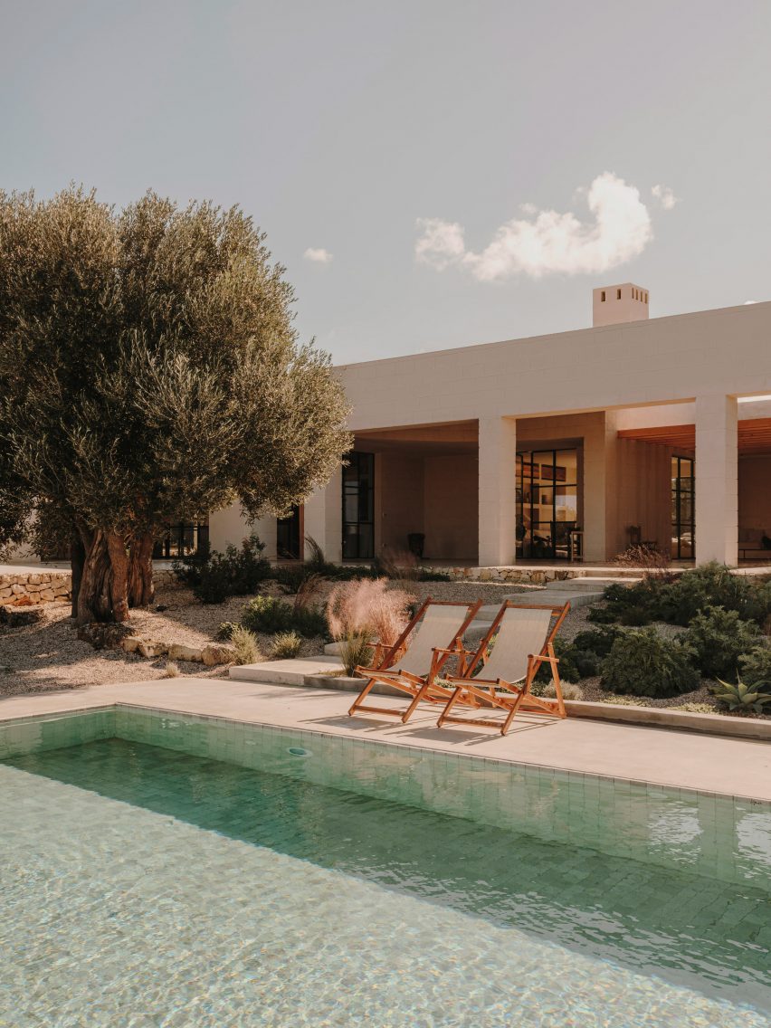 Exterior of Casa Maiora by Studio Andrew Trotter in Puglia