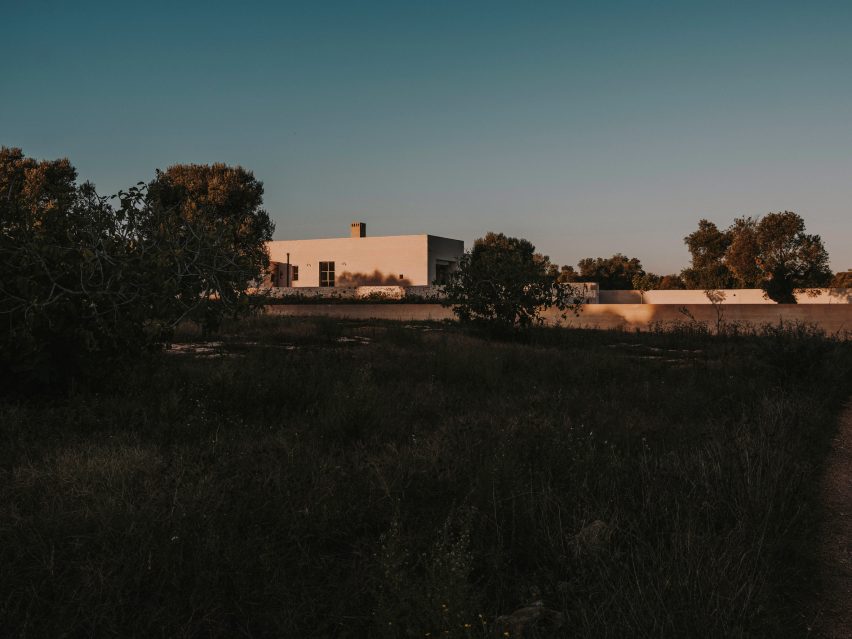 Exterior of Casa Maiora by Studio Andrew Trotter in Puglia