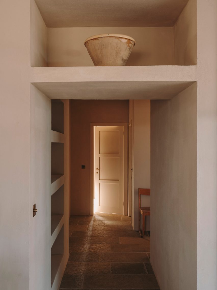 Interior of Casa Maiora by Studio Andrew Trotter in Puglia
