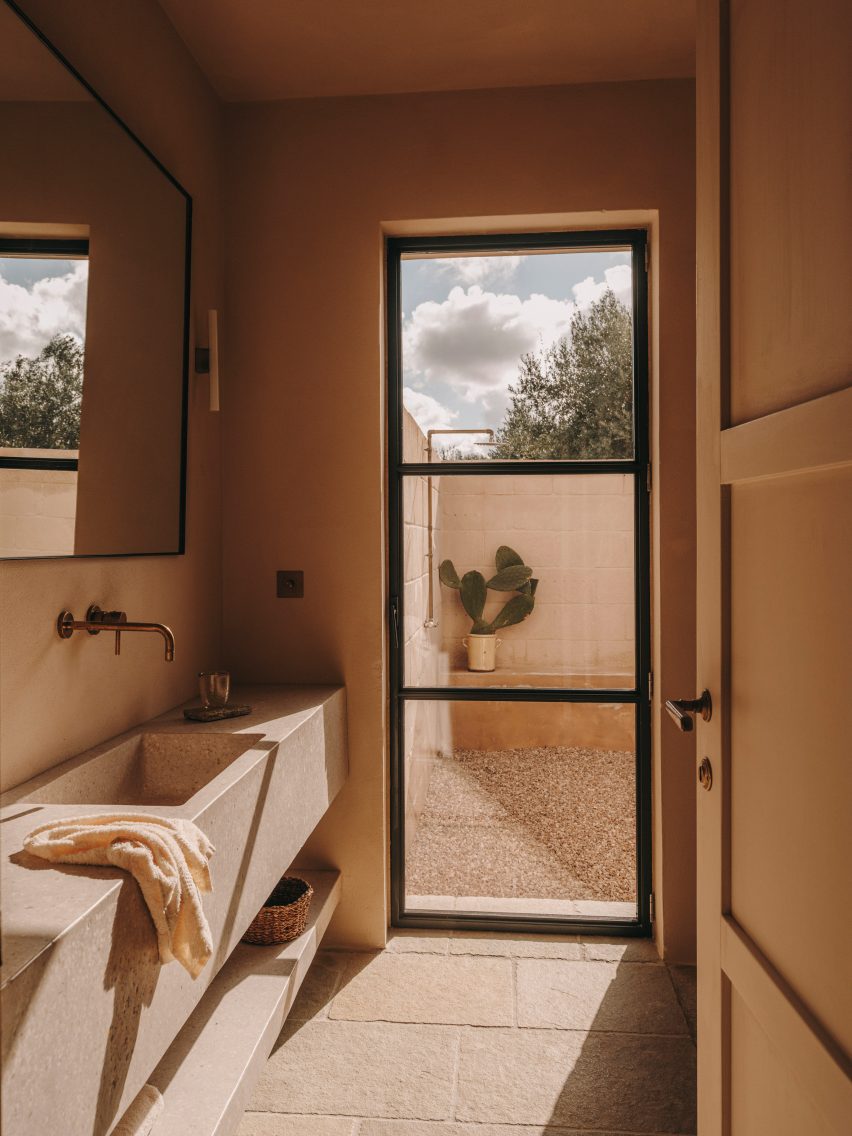 Interior of Casa Maiora by Studio Andrew Trotter in Puglia