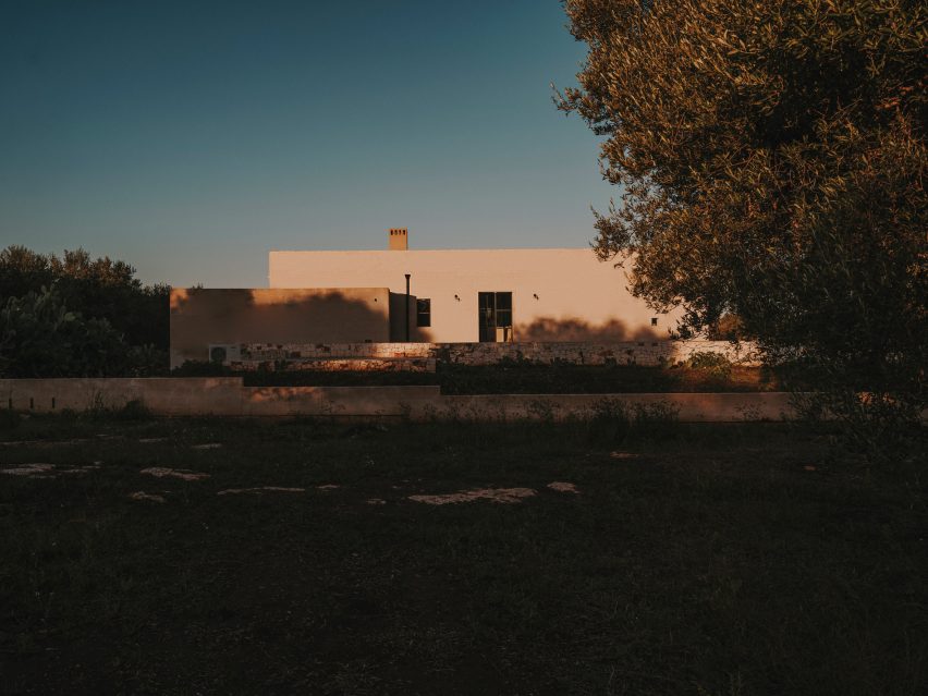 Exterior of Casa Maiora by Studio Andrew Trotter in Puglia