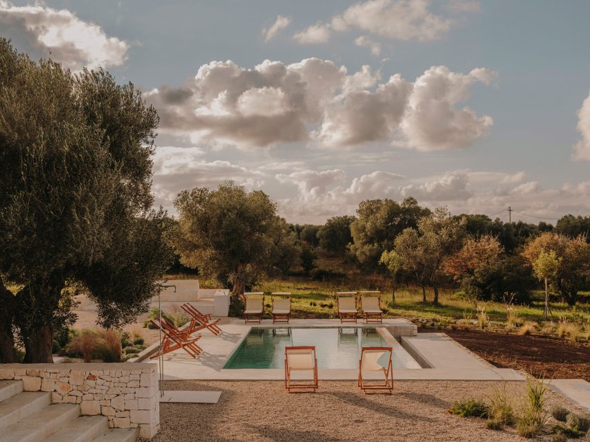 Exterior of Casa Maiora by Studio Andrew Trotter in Puglia