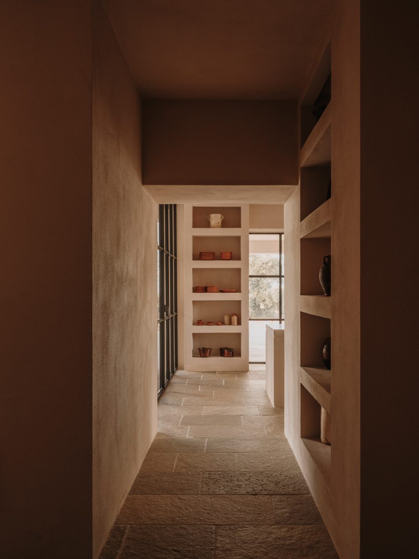 Interior of Casa Maiora by Studio Andrew Trotter in Puglia