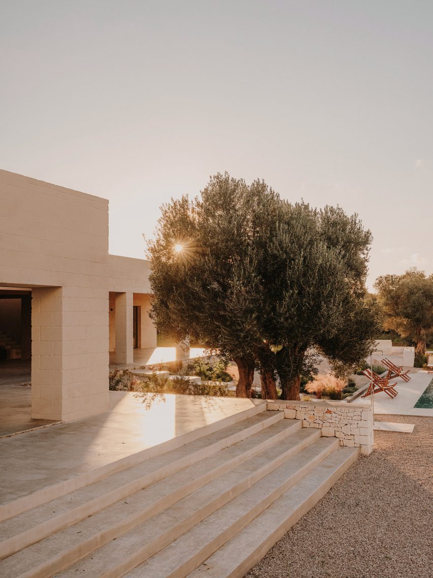 Exterior of Casa Maiora by Studio Andrew Trotter in Puglia