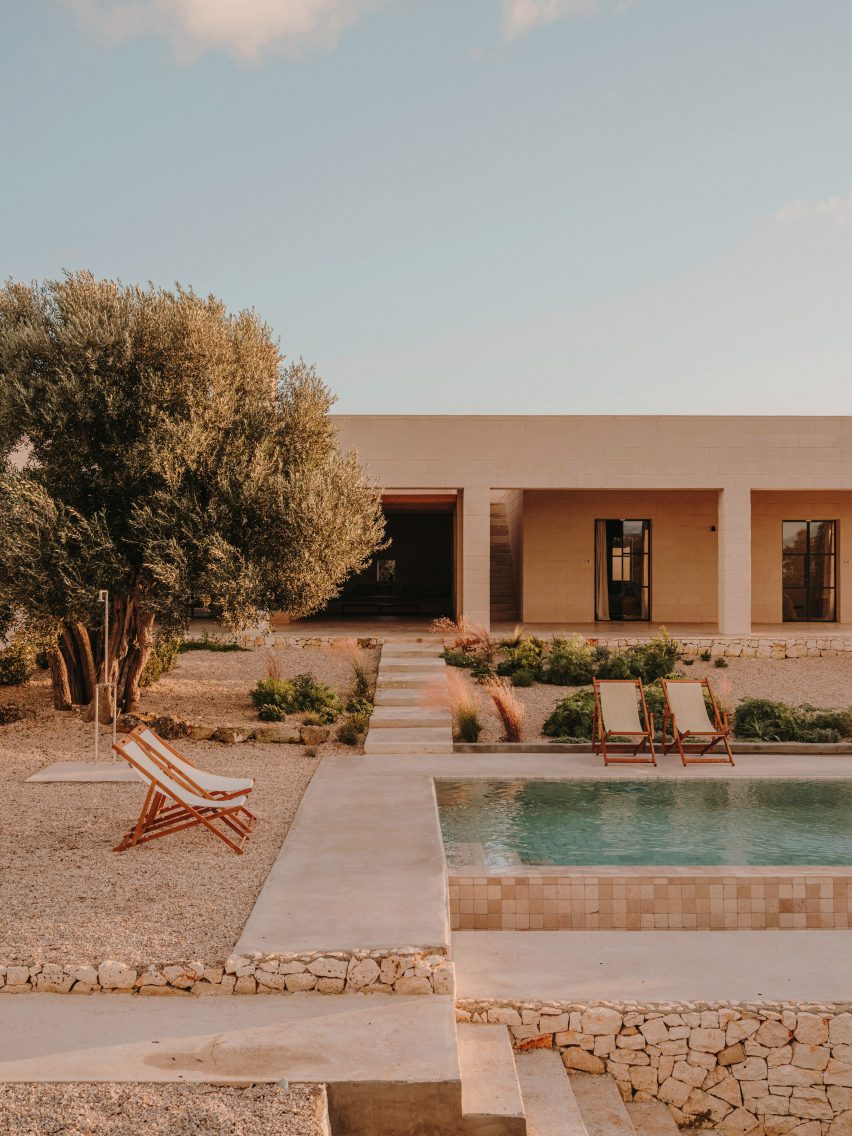 Exterior of Casa Maiora by Studio Andrew Trotter in Puglia