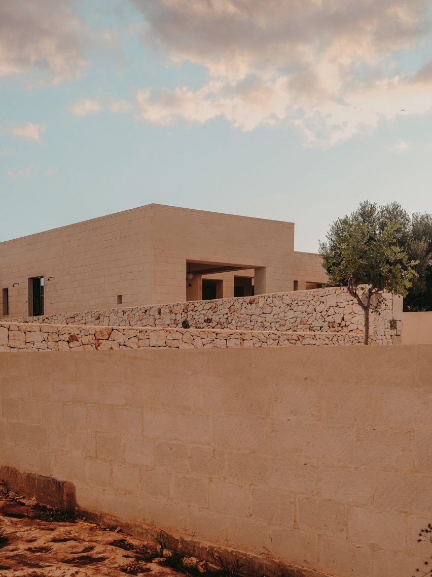 Exterior of Casa Maiora by Studio Andrew Trotter in Puglia