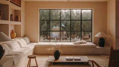 Living room of Casa Maiora by Studio Andrew Trotter in Puglia