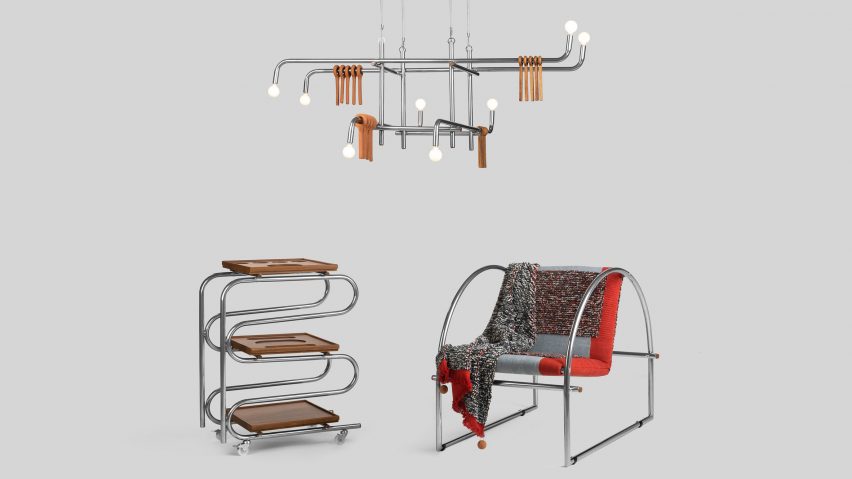 Chrome and craft furniture