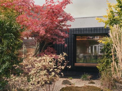 Dark Matter garden studio by Hyper
