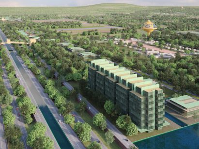 Broadacre City rendering