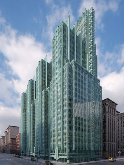 National Life Insurance building Frank Lloyd Wright