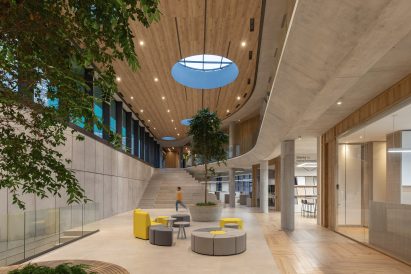 Interior of the Novopan offices