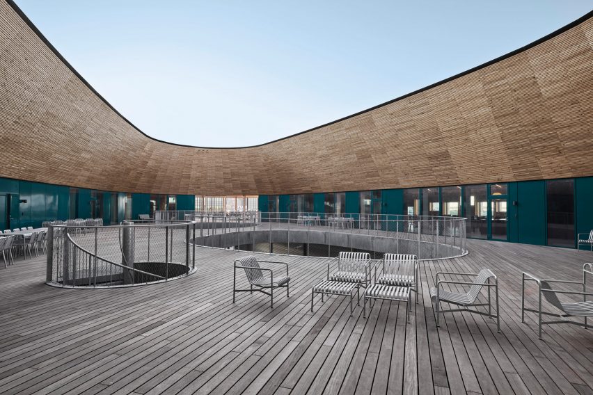 Esbjerg Maritime Center by Snøhetta and WERK Arkitekter