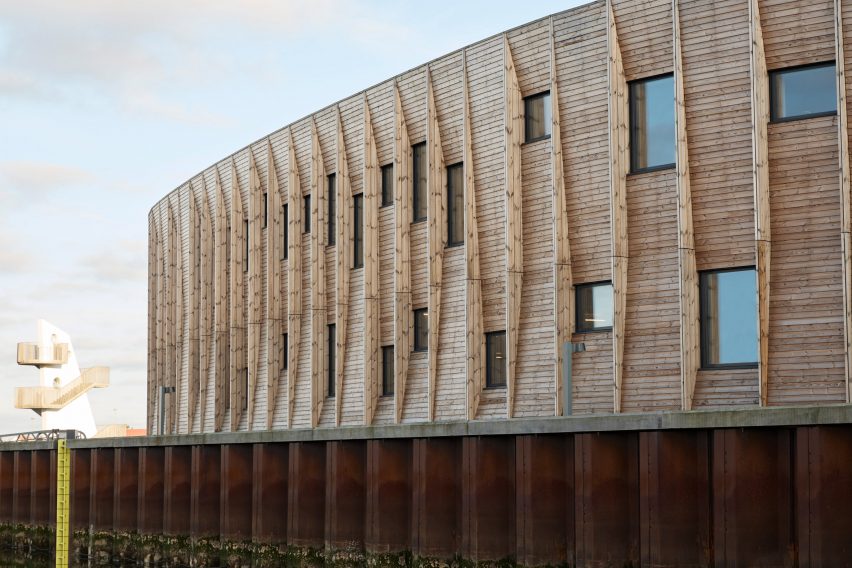 Esbjerg Maritime Center by Snøhetta and WERK Arkitekter