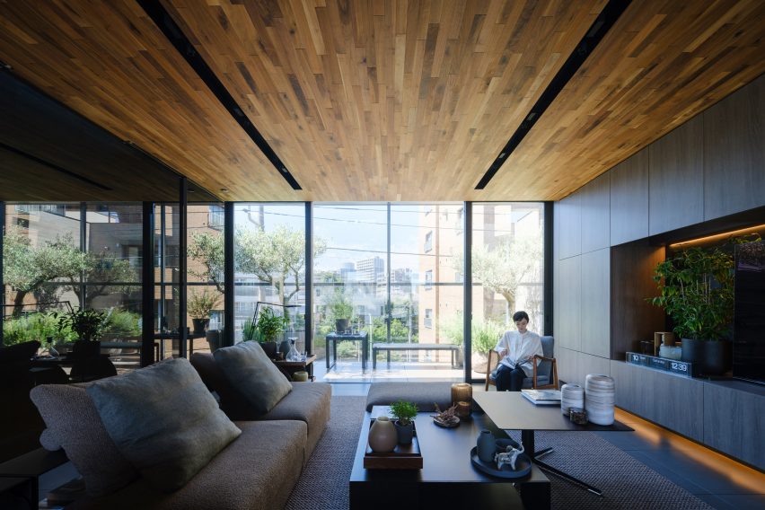 Interior of Espirit House in Tokyo by Apollo Architects & Associates