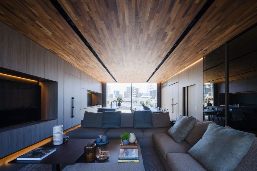 Interior of Espirit House in Tokyo by Apollo Architects & Associates