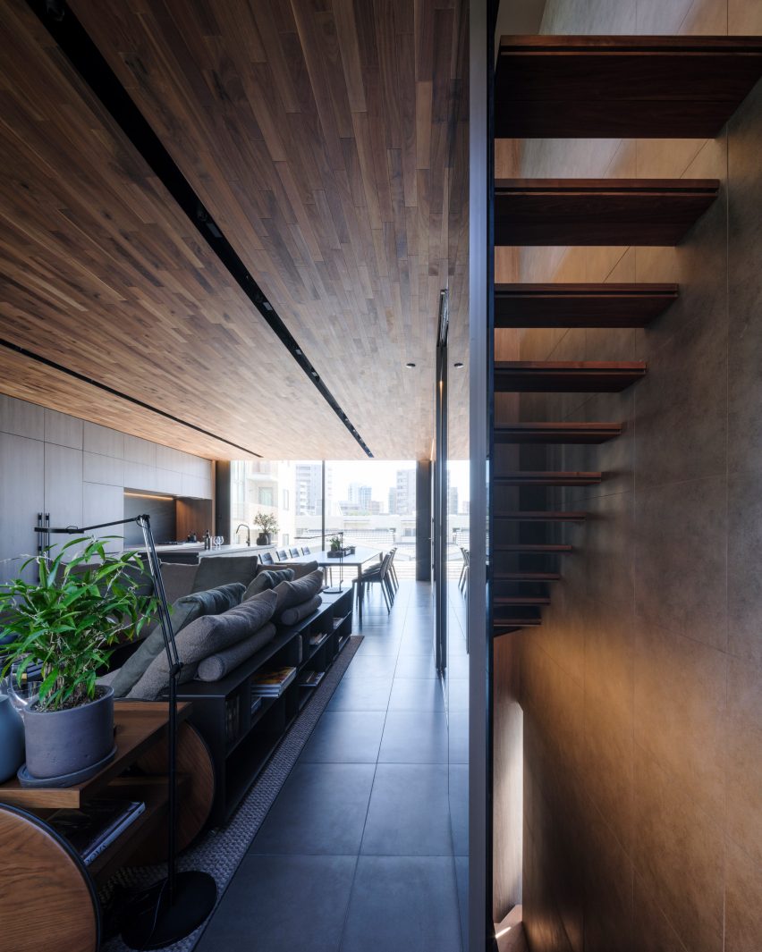 Interior of Espirit House in Tokyo by Apollo Architects & Associates