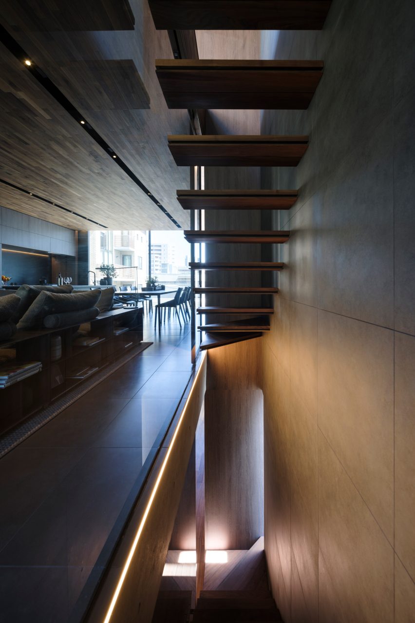 Interior of Espirit House in Tokyo by Apollo Architects & Associates