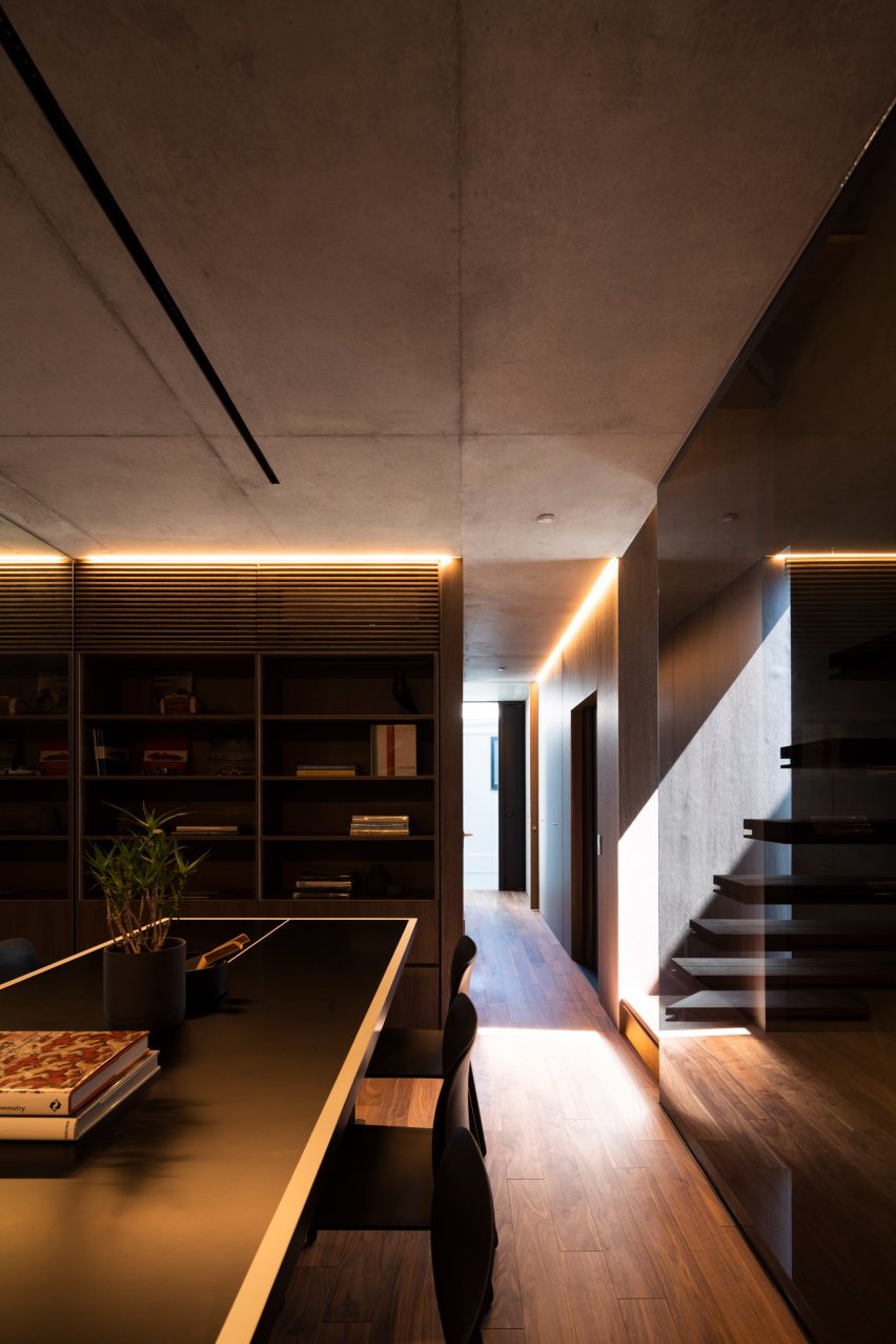 Interior of Espirit House in Tokyo by Apollo Architects & Associates