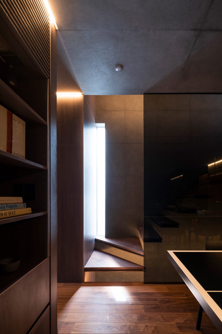 Interior of Espirit House in Tokyo by Apollo Architects & Associates