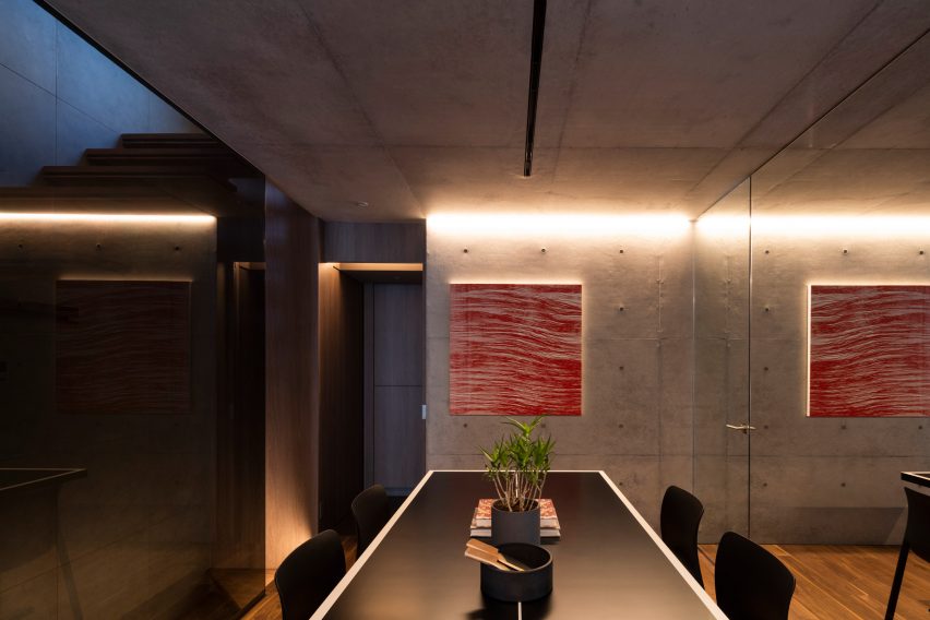 Interior of Espirit House in Tokyo by Apollo Architects & Associates