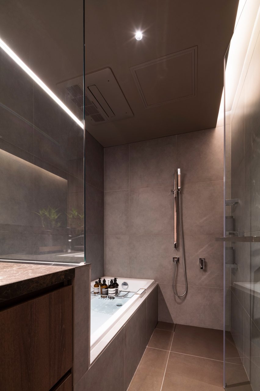 Interior of Espirit House in Tokyo by Apollo Architects & Associates