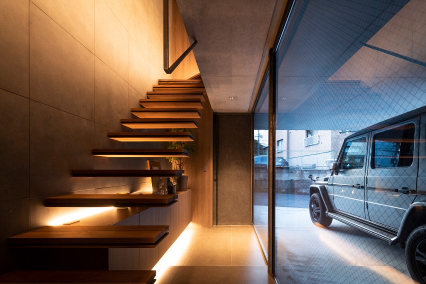 Interior of Espirit House in Tokyo by Apollo Architects & Associates