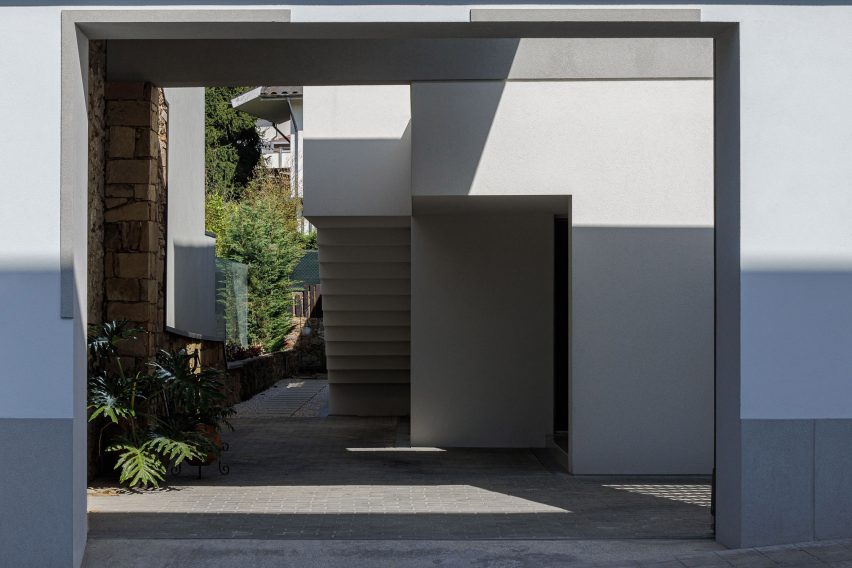 Exterior of Forte House by Pema Studio in Santo Tirso
