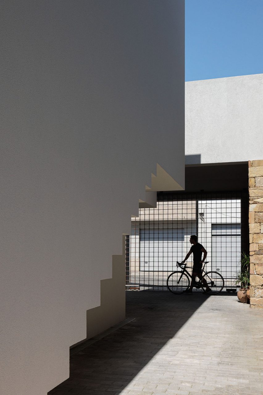 Exterior of Forte House by Pema Studio in Santo Tirso