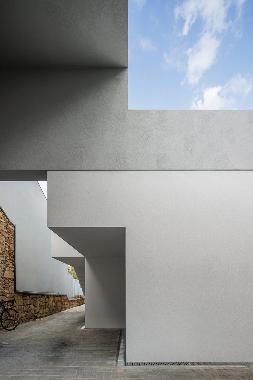 Exterior of Forte House by Pema Studio in Santo Tirso