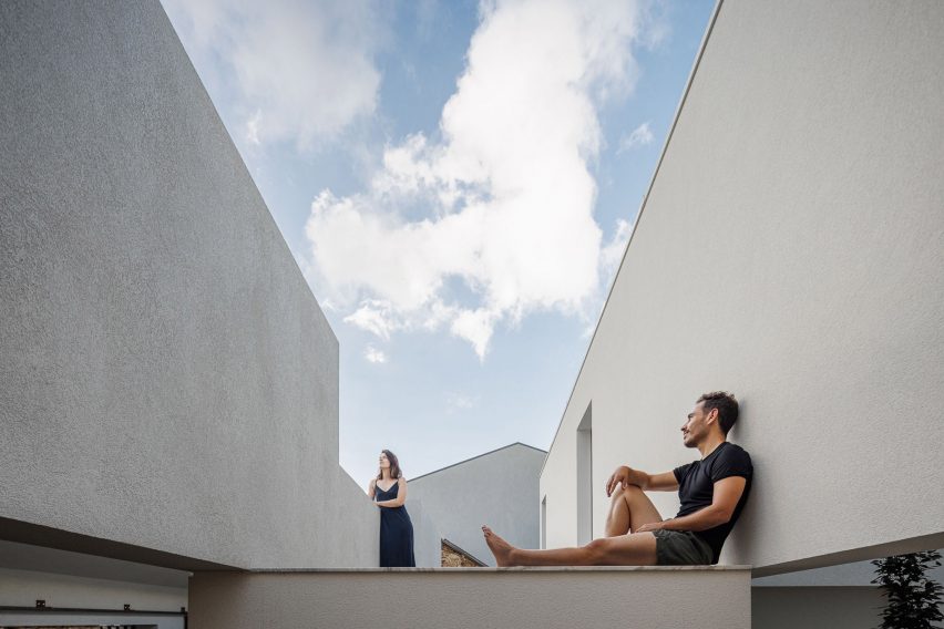 Exterior of Forte House by Pema Studio in Santo Tirso