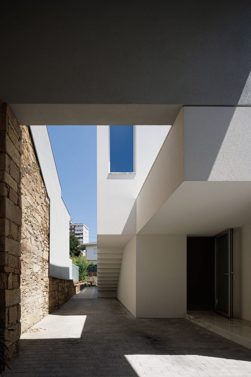 Exterior of Forte House by Pema Studio in Santo Tirso
