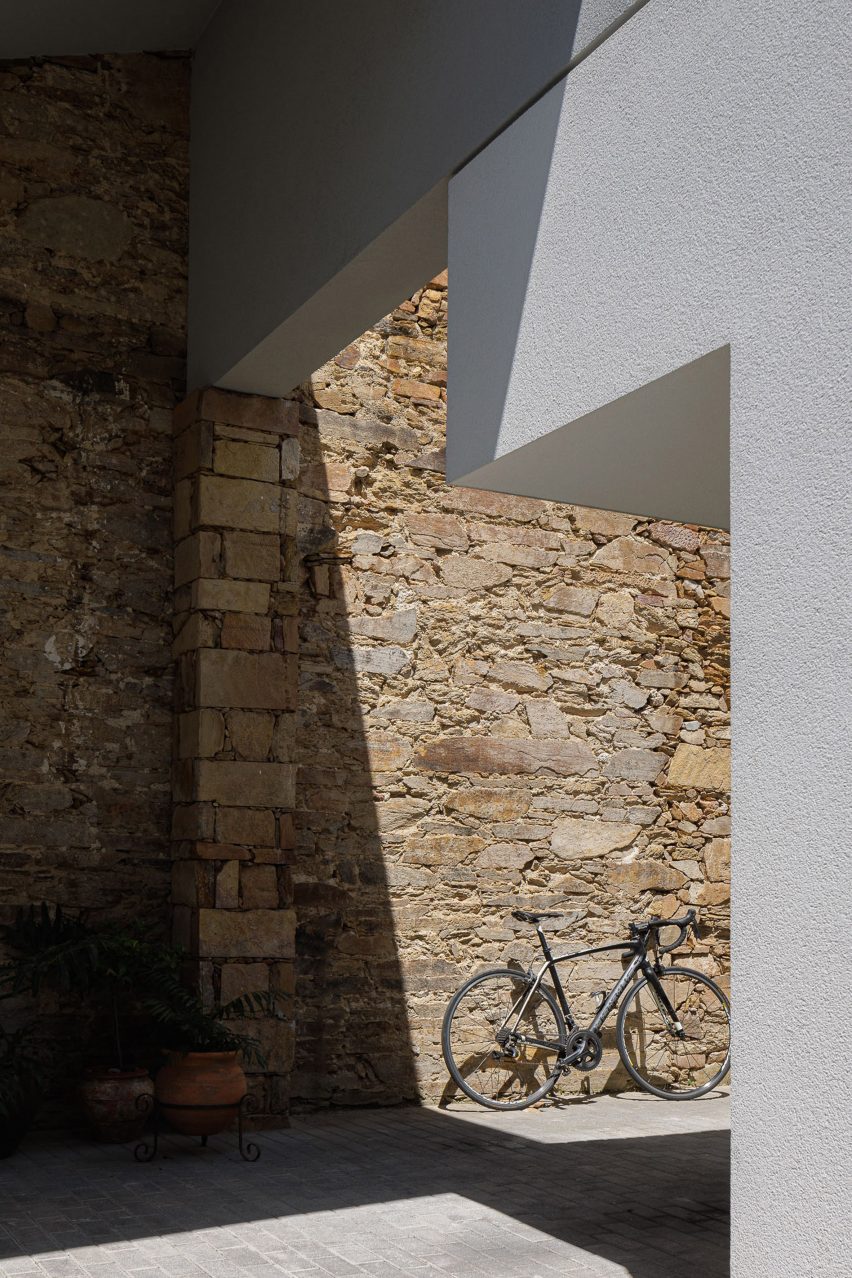 Exterior of Forte House by Pema Studio in Santo Tirso