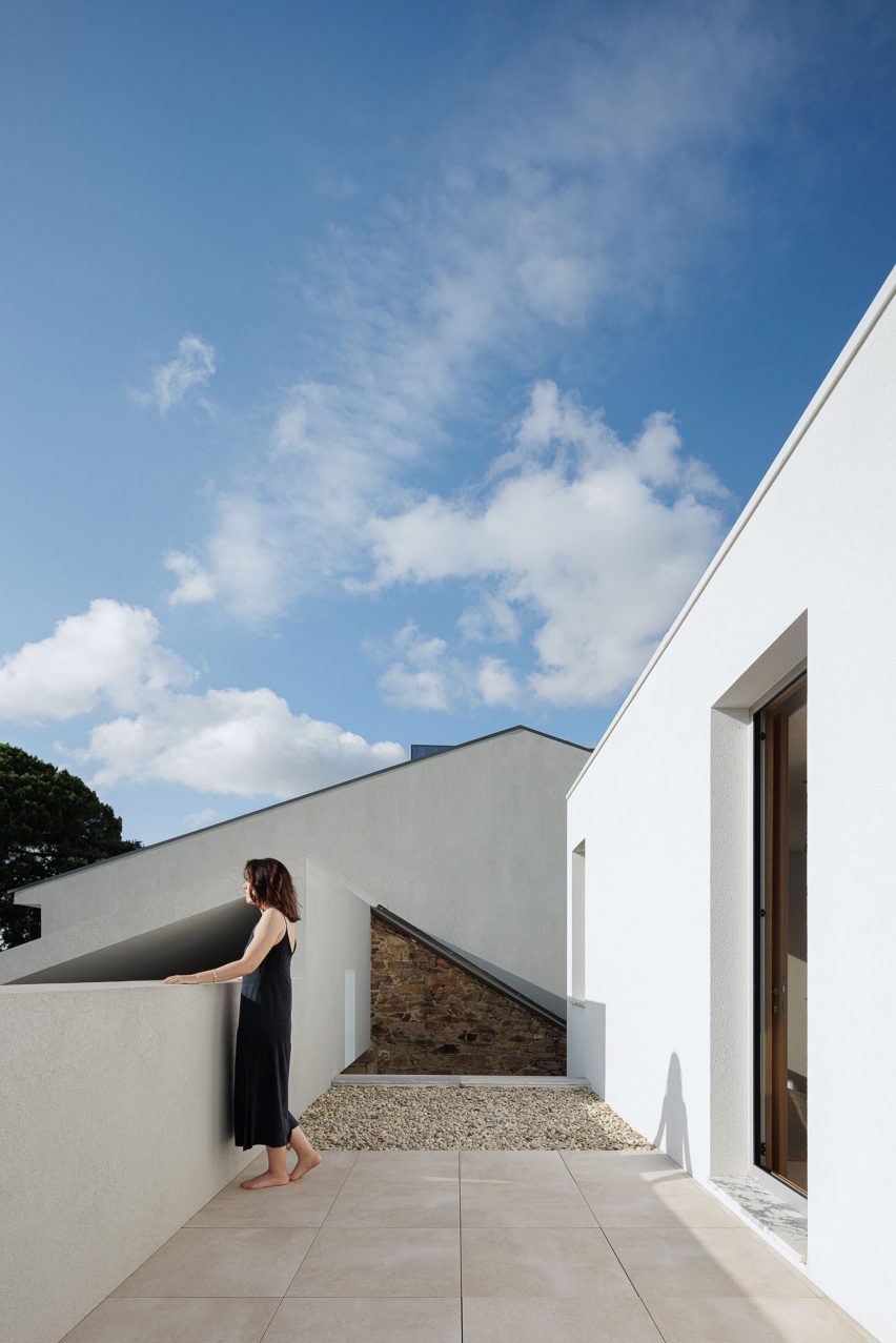 Exterior of Forte House by Pema Studio in Santo Tirso