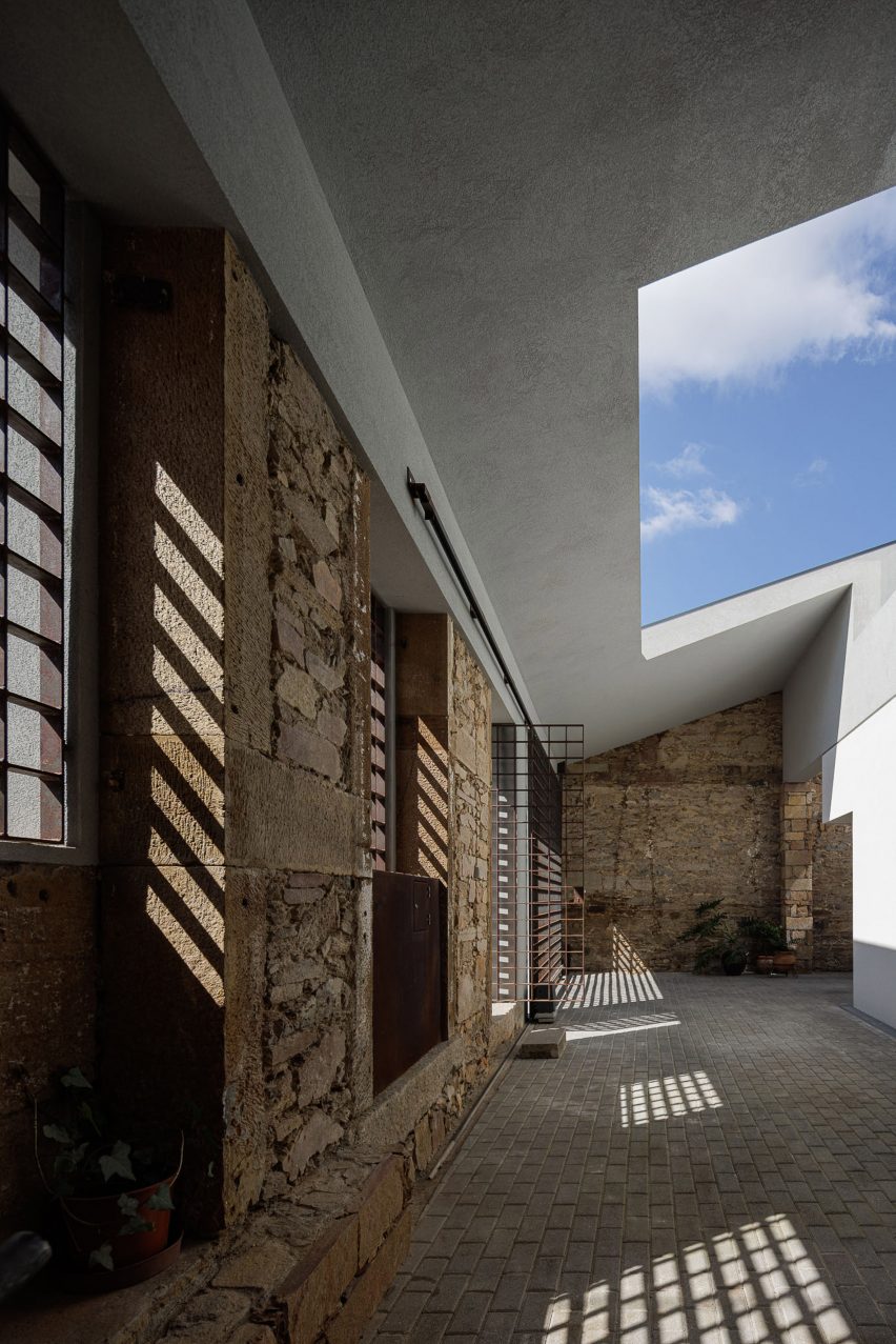 Exterior of Forte House by Pema Studio in Santo Tirso