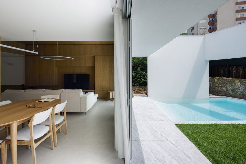 Interior of Forte House by Pema Studio in Santo Tirso