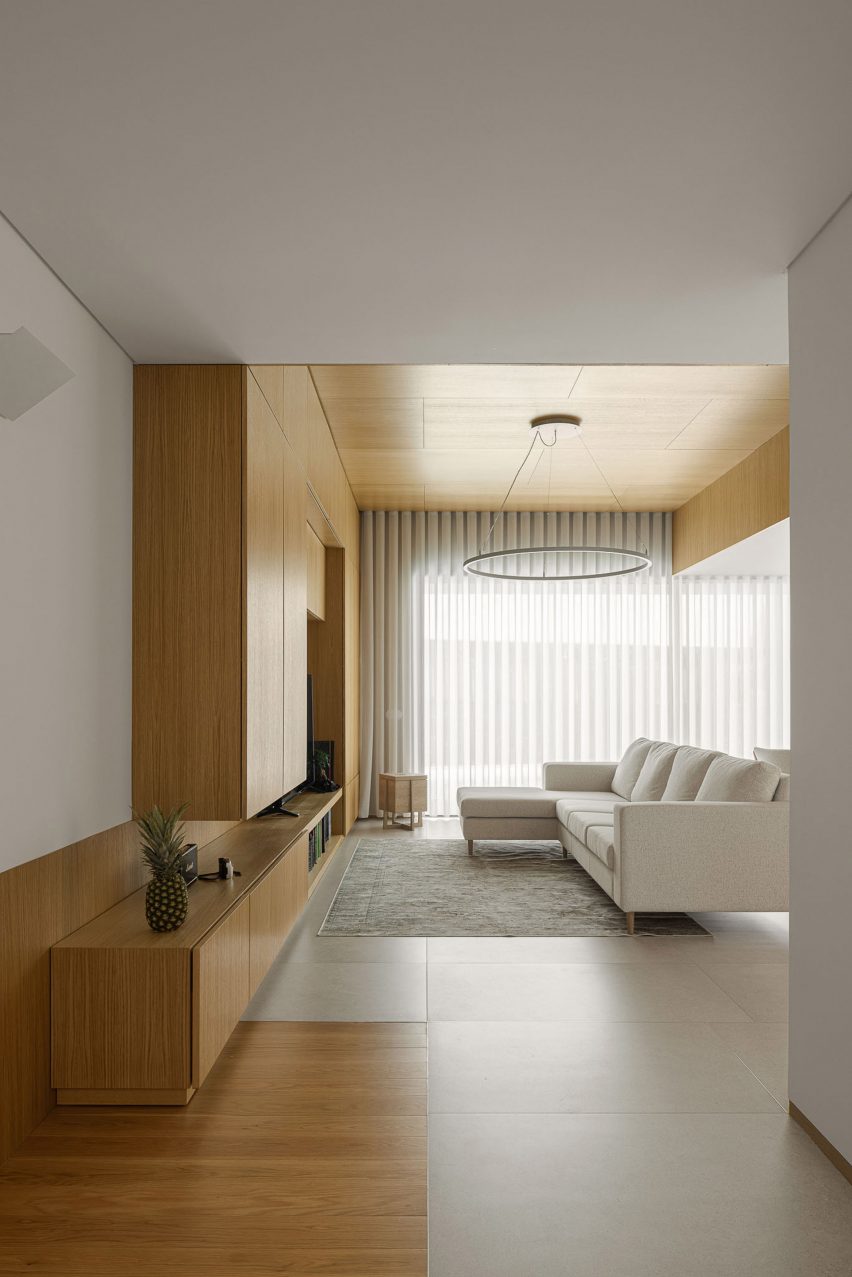 Interior of Forte House by Pema Studio in Santo Tirso