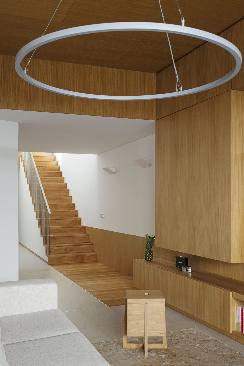 Interior of Forte House by Pema Studio in Santo Tirso