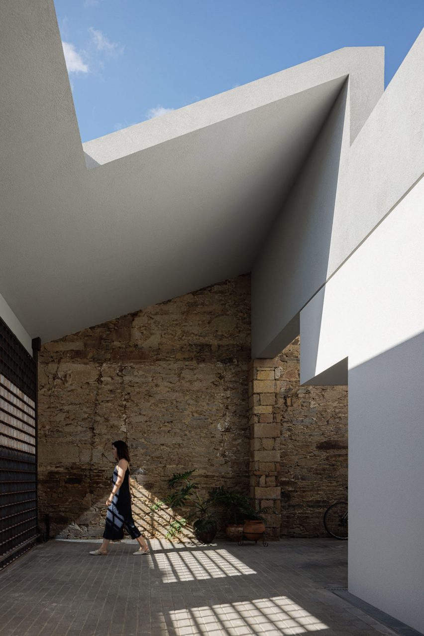 Exterior of Forte House by Pema Studio in Santo Tirso
